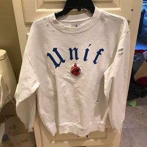 UNIF Distressed Sweatshirt